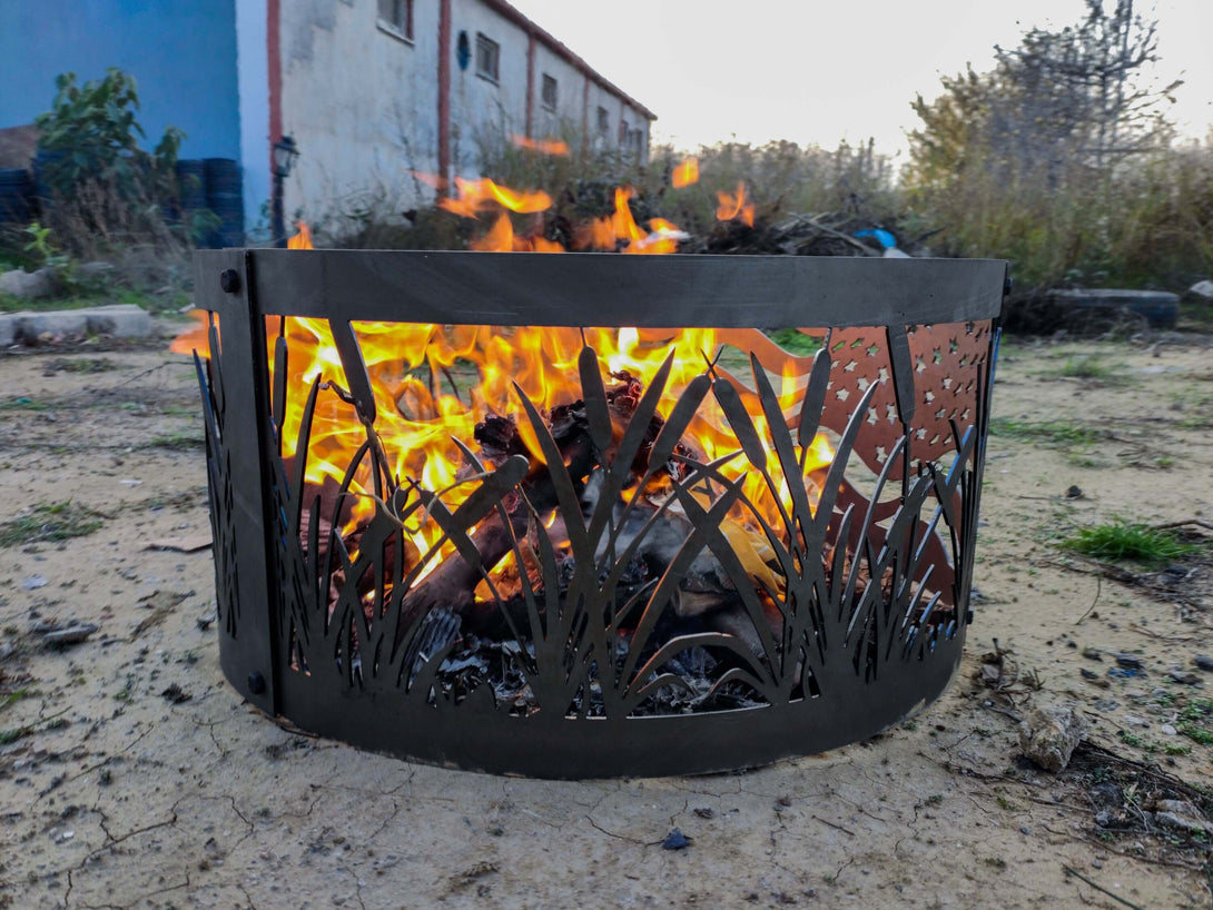 Heat Resistant Black Paint Fire Pit