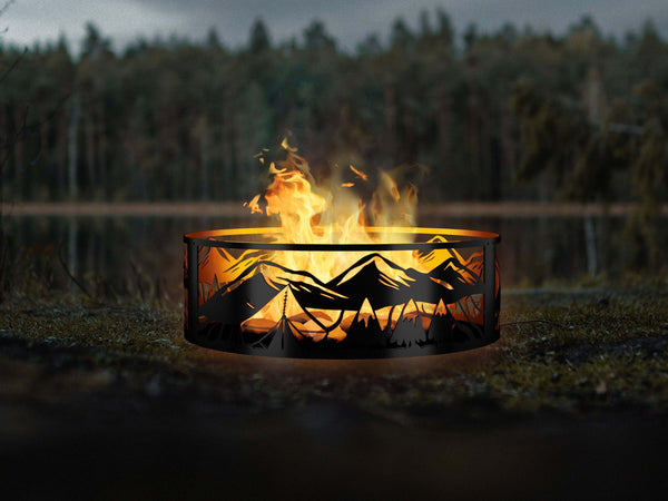 Camping Fire Ring Outdoor Fire Pit